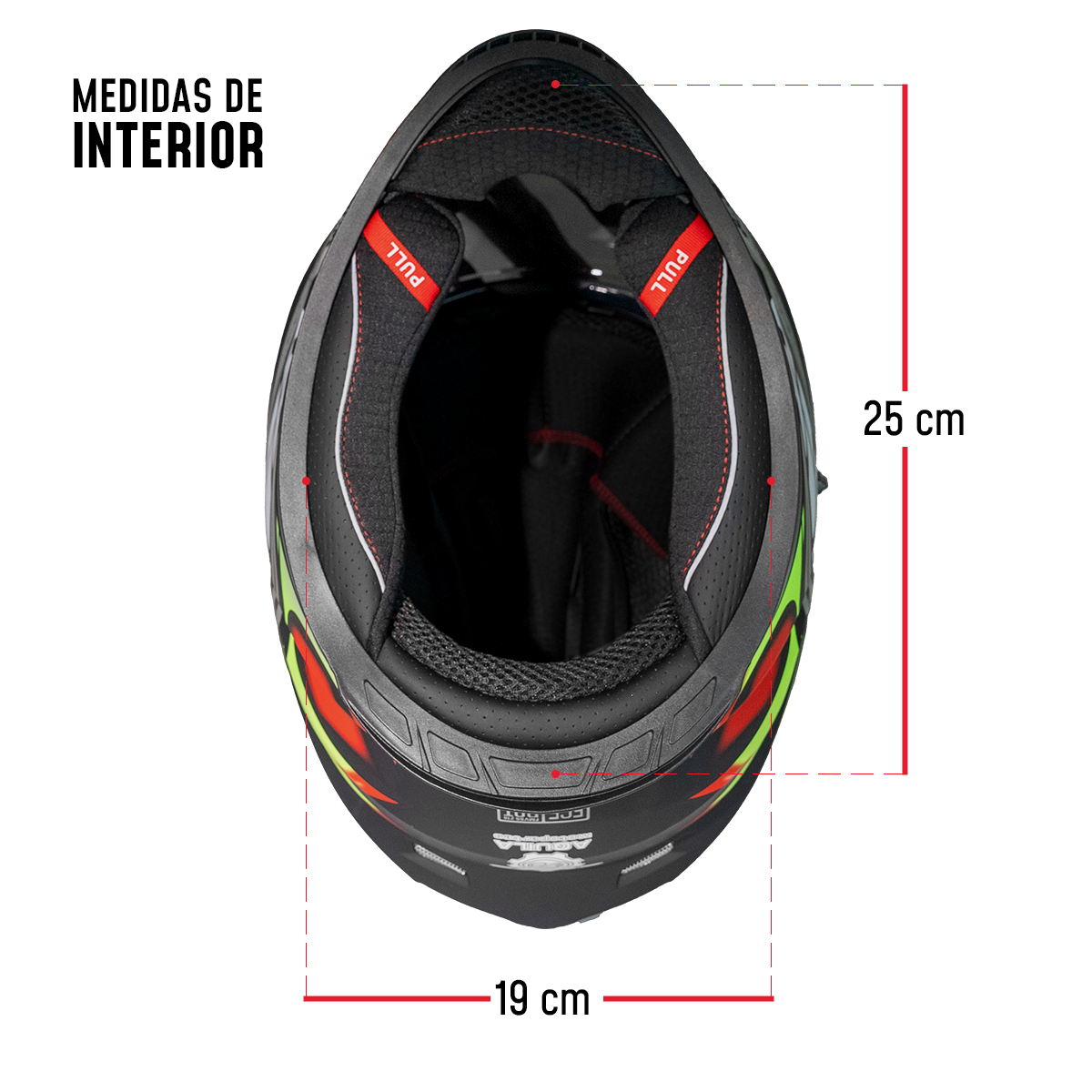 Casco Integral On Road S3 CC-INT-S3-004 Visor Amplio DOT ECE