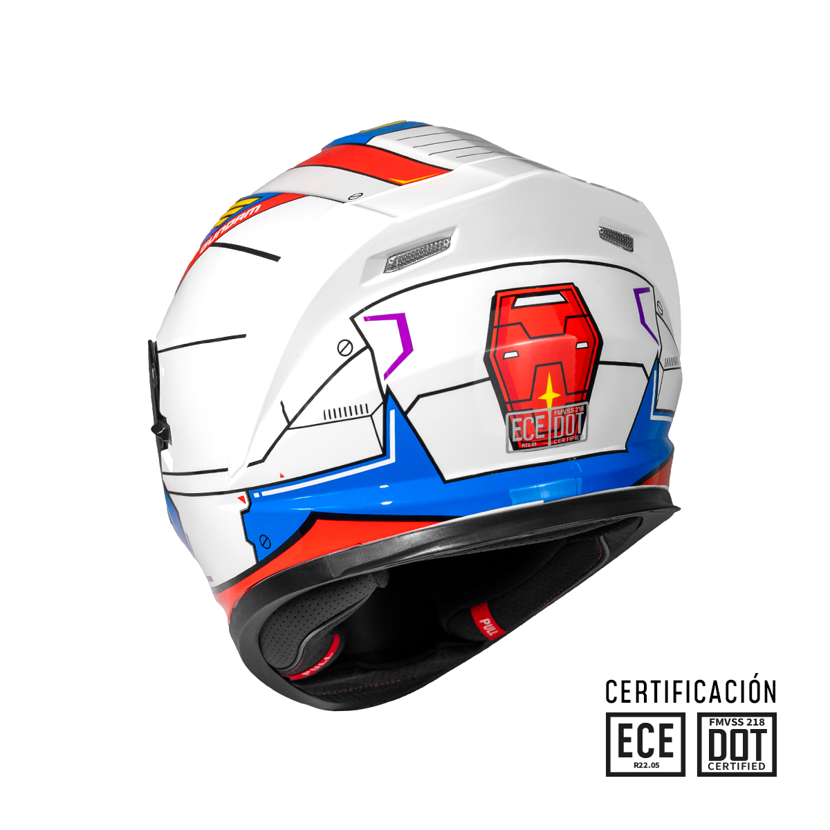 Casco Integral On Road S3 CC-INT-S3-012 DOT ECE Uso Urbano y Carretera