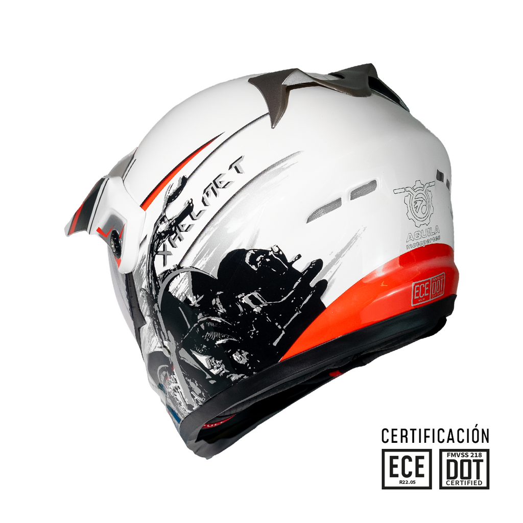 Casco Off Road R1 CC-OFR-R1-008 Motocross Enduro DOT