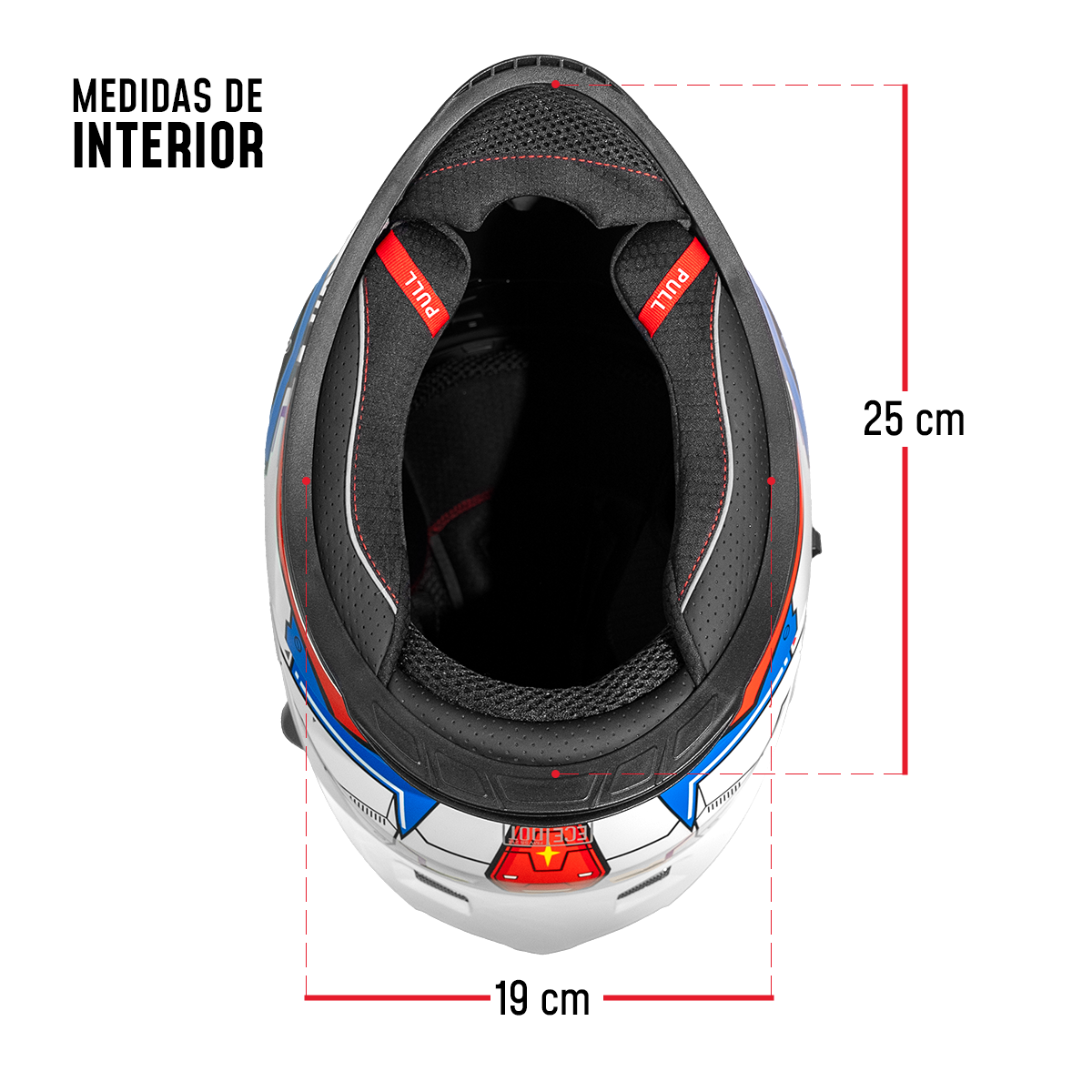 Casco Integral On Road S3 CC-INT-S3-012 DOT ECE Uso Urbano y Carretera