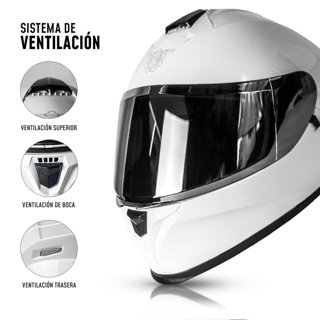 Casco Integral On Road S3 CC-INT-S3-001 Policarbonato DOT ECE