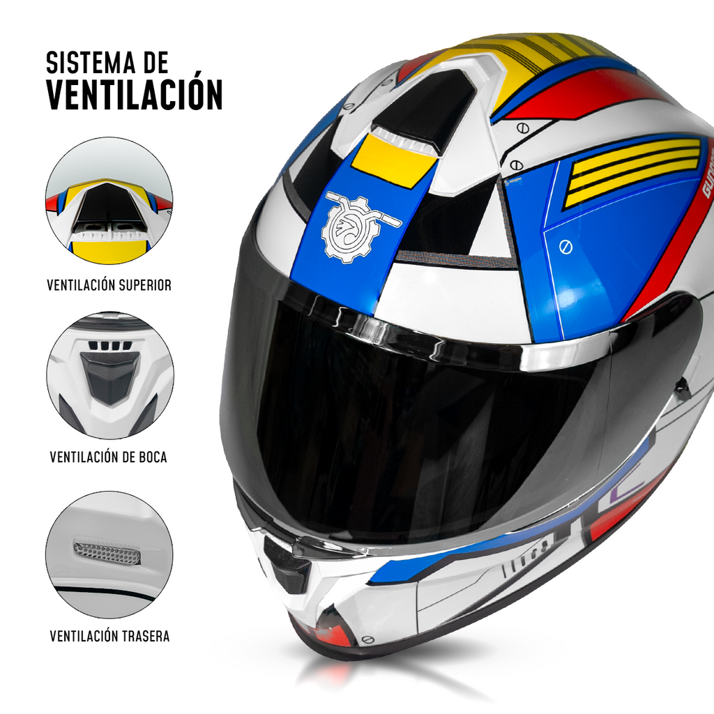 Casco Integral On Road S3 CC-INT-S3-012 DOT ECE Uso Urbano y Carretera