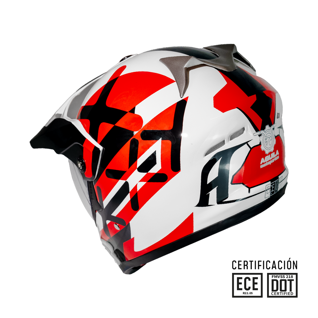 Casco Off Road R1 CC-OFR-R1-005 Uso Enduro Motocross DOT