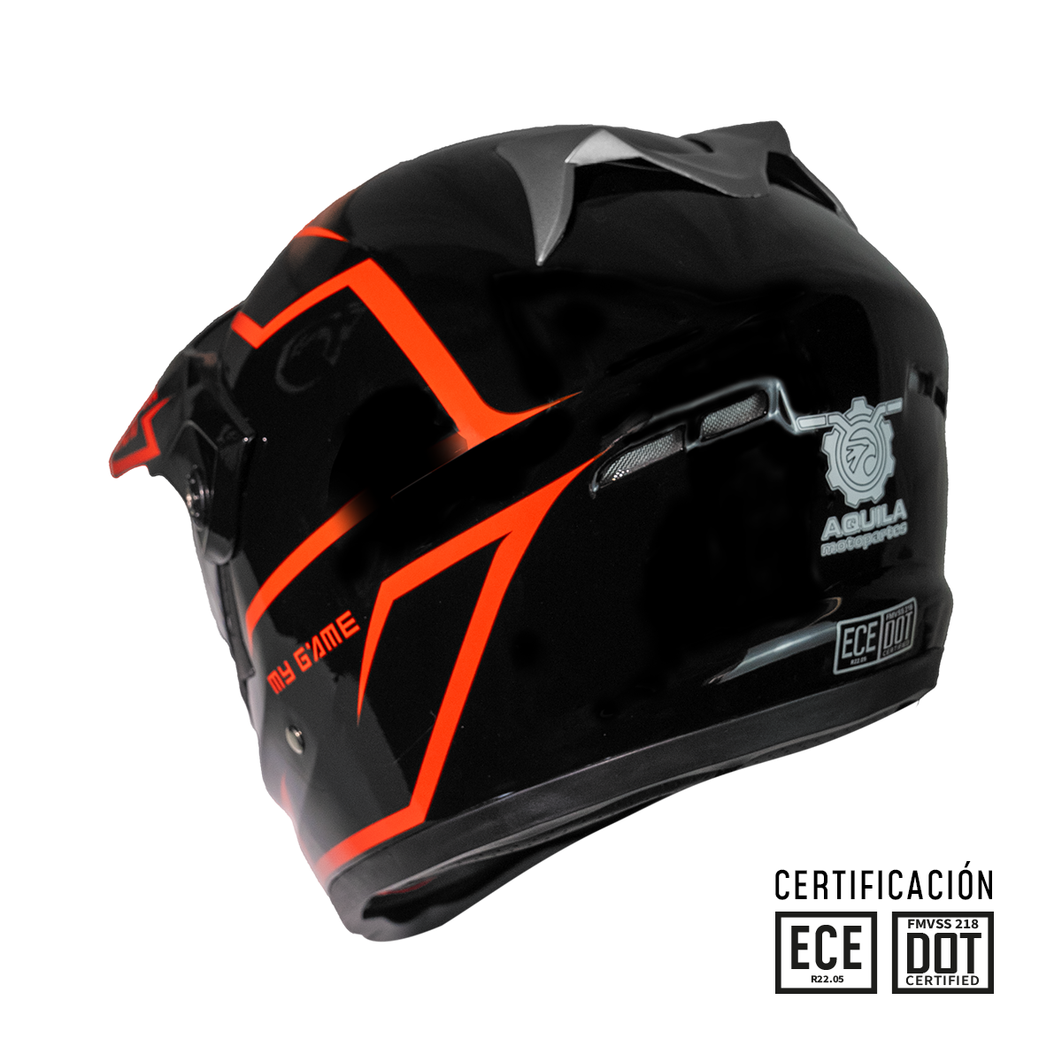 Casco Off Road R1 CC-OFR-R1-007 Uso Motocross DOT