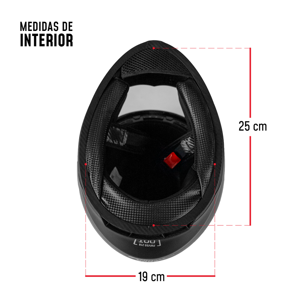 Casco Integral On Road S3 CC-INT-S3-006 Policarbonato DOT ECE