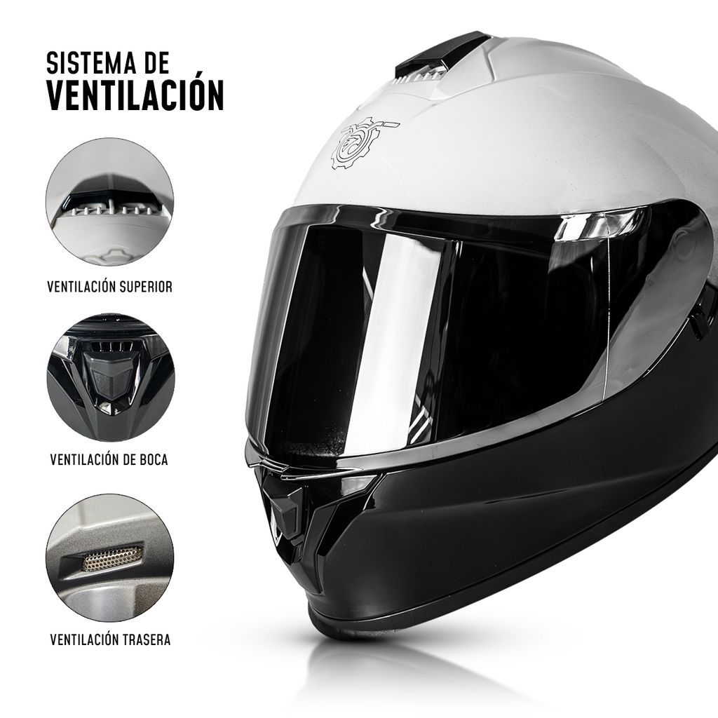 Casco Integral On Road S3 CC-INT-S3-006 Policarbonato DOT ECE