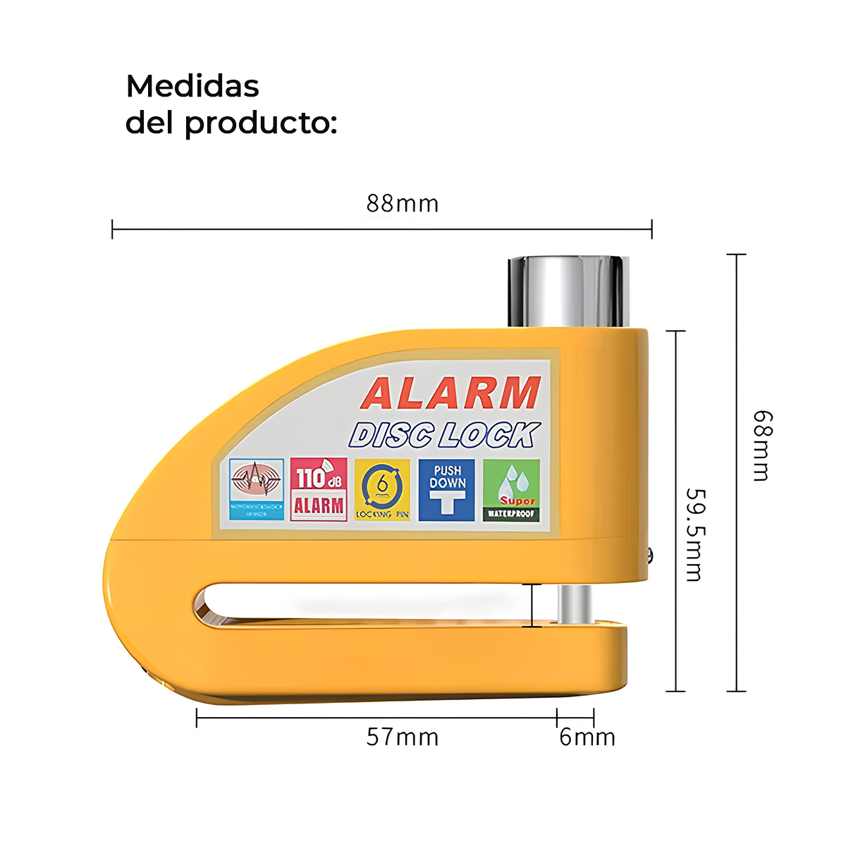 Candado de Freno de Disco