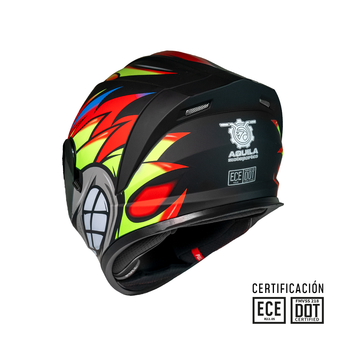 Casco Integral On Road S3 CC-INT-S3-004 Visor Amplio DOT ECE