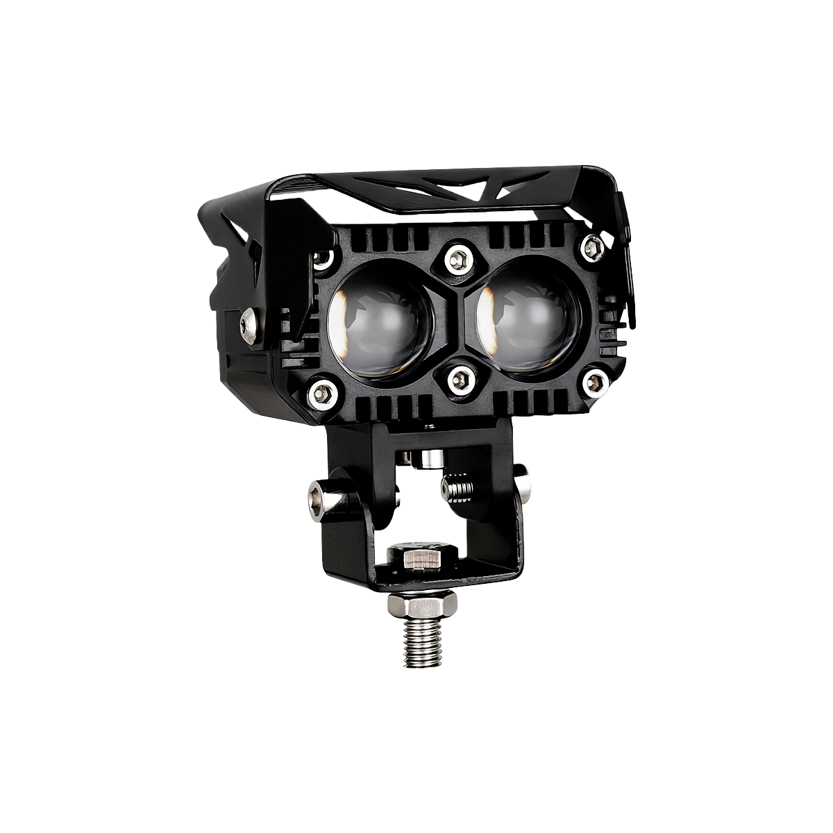 Faro Auxiliar Led 18w Para Moto Iluminación Mixta