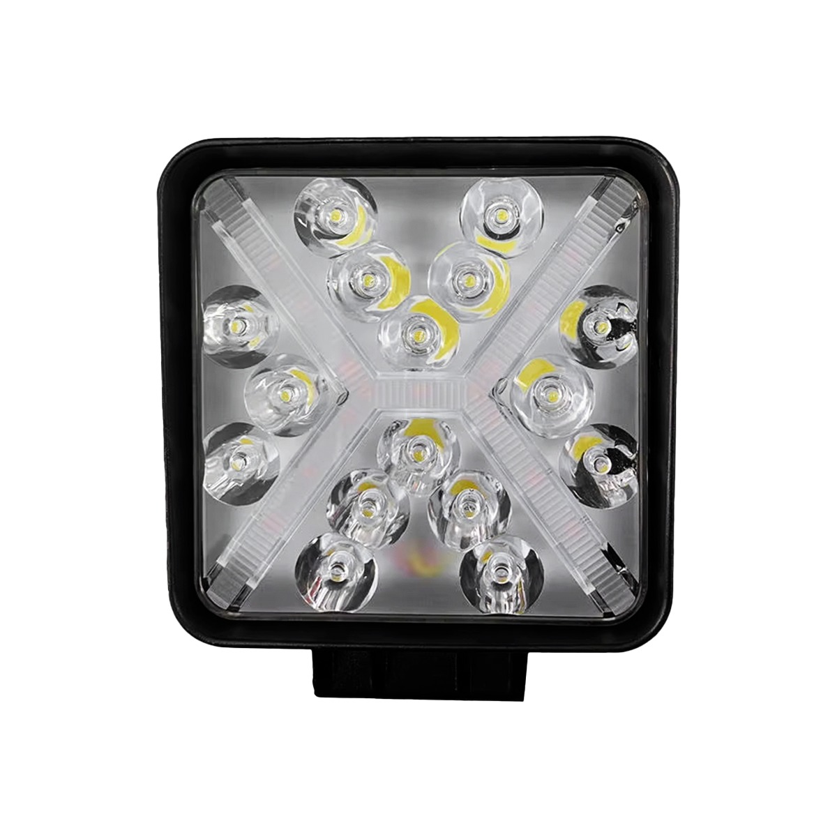 Faro Auxiliar Led 48w Para Moto Alta Potencia Blanca