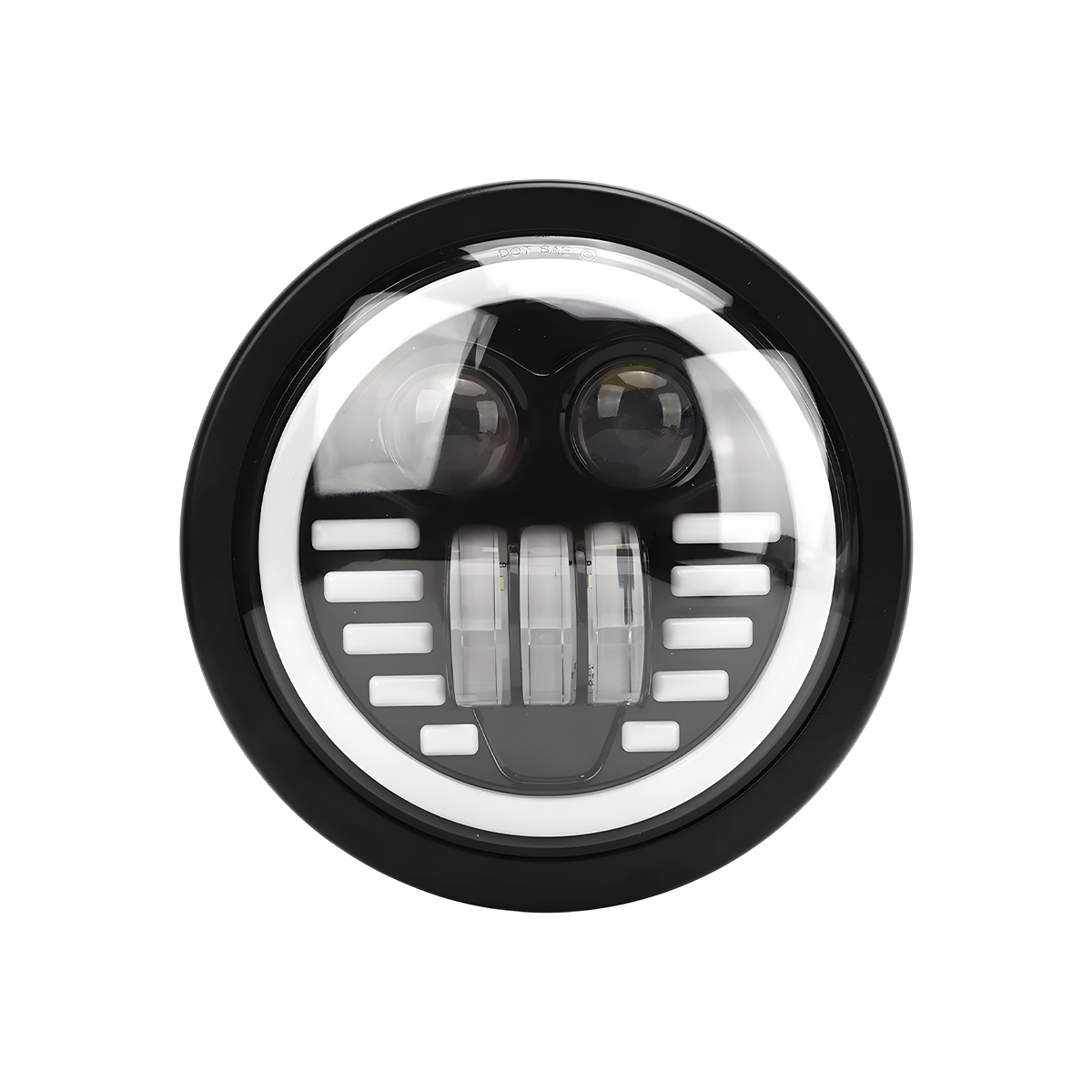 Aro Led Ojos De Ángel 22w Para Moto Estilo Deportivo