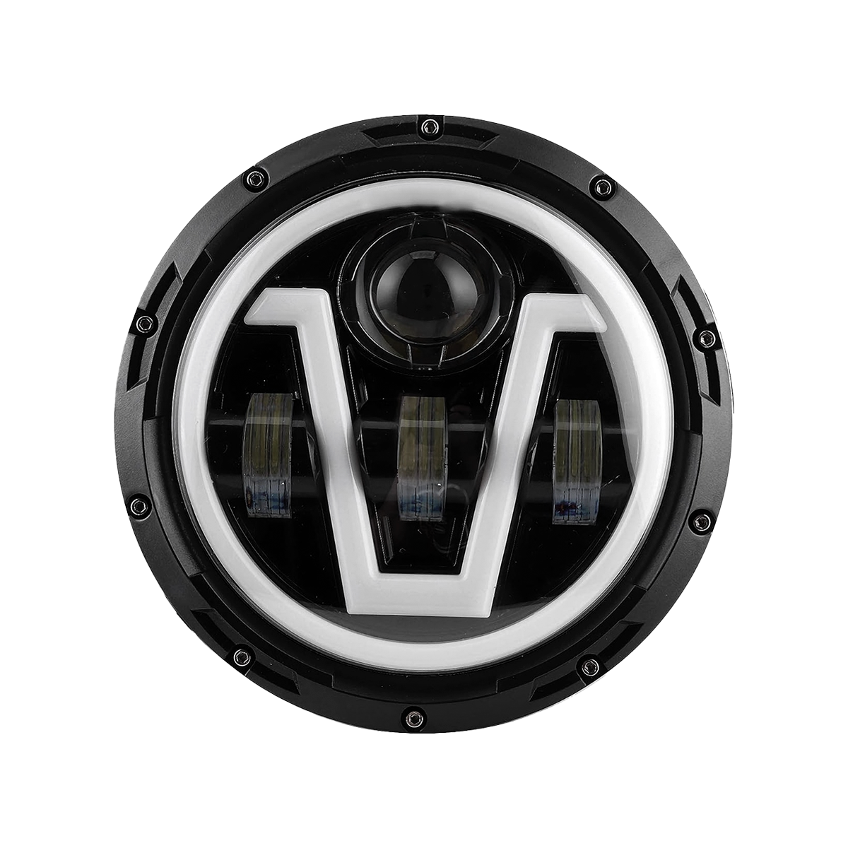 Ojos De Ángel Led 22w Para Moto Uso Nocturno