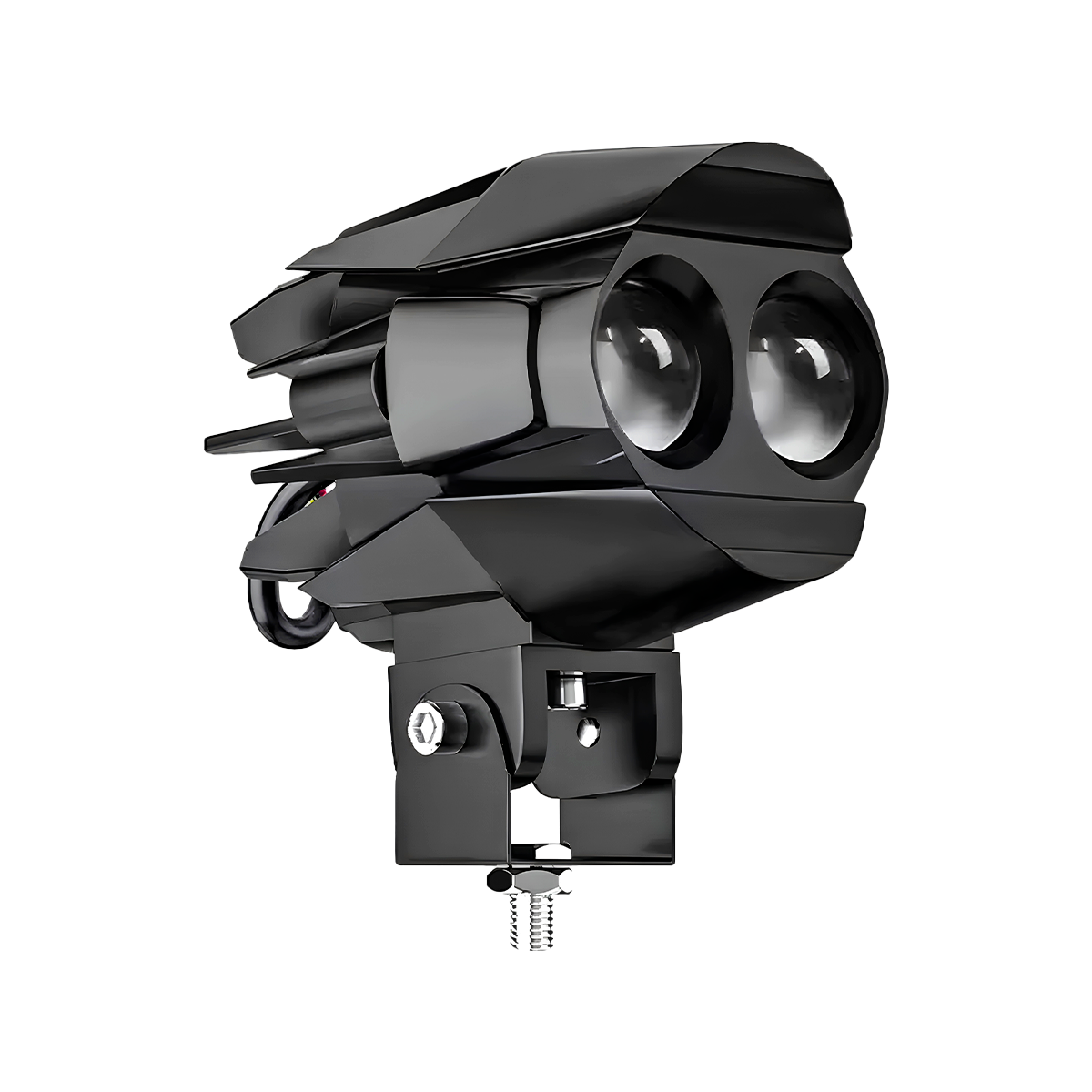 Faro Auxiliar Para Moto Iluminación Clara Y Estable